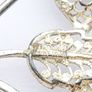 Vintage Sterling Silver Filigree Flower Brooch Image 4