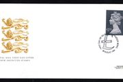 1984 Great Britain New Definitive stamp Large Size  (Machin) Addressed Stamp First Day Cover (FDC)