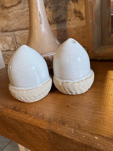 New acorn salt and pepper shakers