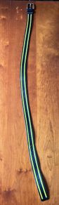 Ladies Black&Neon Armani Leather Belt(Damaged)
