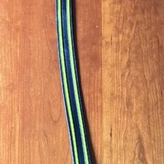 Ladies Black&Neon Armani Leather Belt(Damaged)