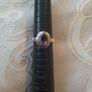vintage sterling silver and ametyhst ring Image 6