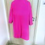Hot pink wool mix coat in hot pink from Topshop size 10 Image 6
