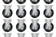 16 pcs Fixed Casters 160 mm
