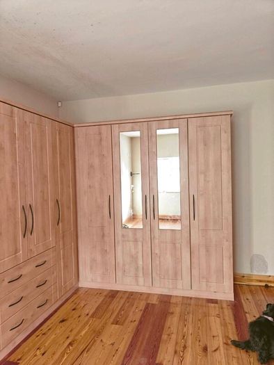Large Corner Wardrobe with Mirrors  Excellent Con