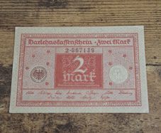 German Empire, 2 Mark 1920, 1 March 1920, almost uncirculated - free standard postage
