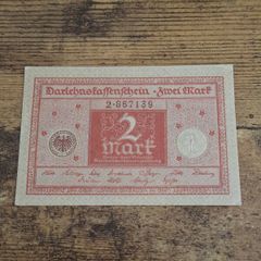 German Empire, 2 Mark 1920, 1 March 1920, almost uncirculated - free standard postage