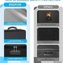 Fireproof Document Box with 5200F Heat Insulated,Multi-Layer Waterproof & Fireproof 13 Pockets File Organiser,A4 Document Storage Box with Lock Image 8