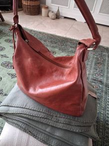 Rowallan Tan Genuine Soft Leather Bag
