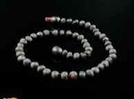 main image for ad SAFETY POP CLASP Lab tested dark raw unpolished Amber teething necklace beads genuine Baltic amber boys necklace or double anklet/bracelet amber beads