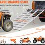 Heavy-Duty Aluminium Loading Ramp  Triple-Fold Design  700 kg Capacity Image 2