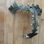 Pair of Brass curtain tie back hooks Image 4
