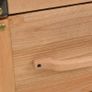 Drawer Cabinet Solid Fir Wood 91x35x73 cm Image 3
