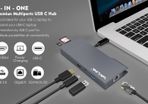 Wavlink USB 3.1 Type-C Mini Docking Station Power Delivery/HDMI UHD 4K/Card Reader/Gigabit Ethernet (Brand New/Warranty)