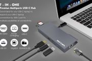 Wavlink USB 3.1 Type-C Mini Docking Station Power Delivery/HDMI UHD 4K/Card Reader/Gigabit Ethernet (Brand New/Warranty)
