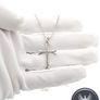 Vintage Sterling Silver Jerusalem Cross Necklace Image 7
