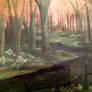 Framed Painting  -  Lovely Autumn Country Scene. Image 4
