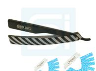 main image for ad Professional Plastic Handle Straight Barber Razor Wet Razor Cut Throat Shaveing