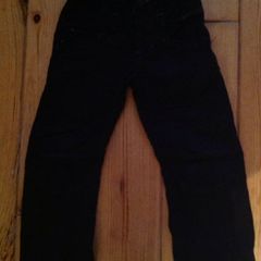 NEXT Age 4 Black Trousers