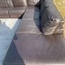 Large High-End Leather L-Shaped Sofa Image 3