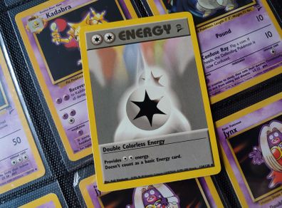 Double Colorless Energy ! from Base Set 2 ! MINT ! 2000 ! Pokemon Card !