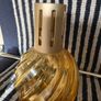 Ashleigh and burwood amber glass oil burner lamp Image 6