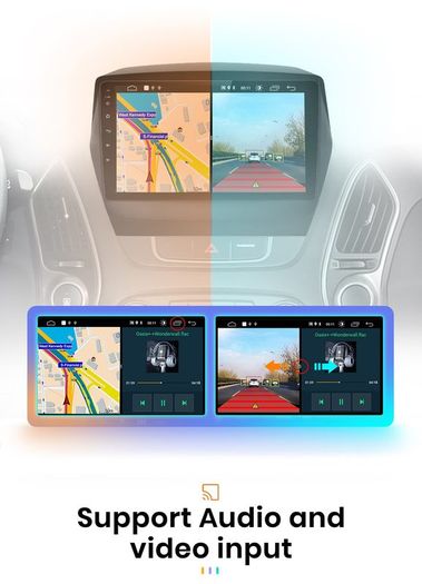 2din Android 11 Car Radio Multimedia GPS Maps Video Player Navigation GPS For Hyundai Tucson IX35 2011-2014
