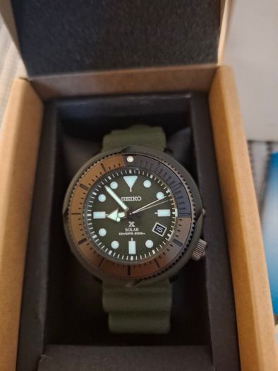 Seiko Prospex SNE535P1  Solar Diver's Watch - NEW