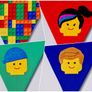 Adorable Lego Movie inspired Bunting Image 2