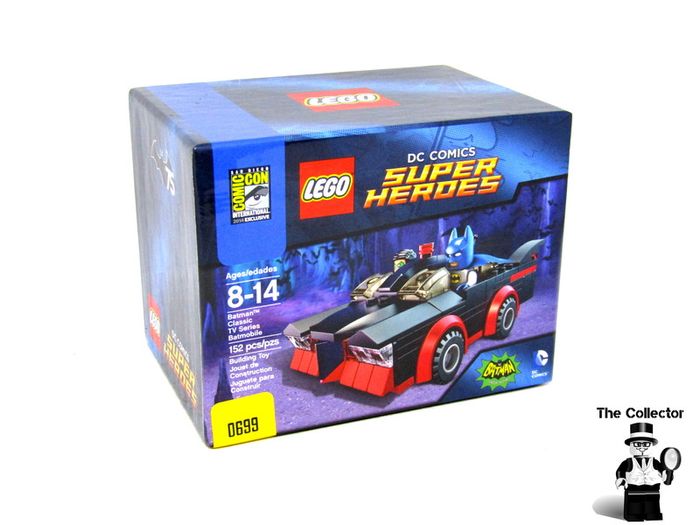 Lego Sdcc Comic Con 2014 Batman Classic Tv Series Batmobile New Sealed Box Very Rare Limited Edition Number 699 Of 1000
