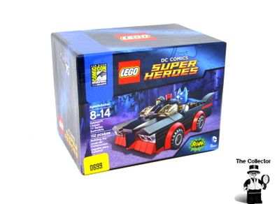 Lego Sdcc Comic Con 2014 Batman Classic Tv Series Batmobile New Sealed Box Very Rare Limited Edition Number 699 Of 1000