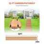 12 ft L x 22 in W Straight Wooden Garden Pathway Roll Out Garden Walkway Image 3