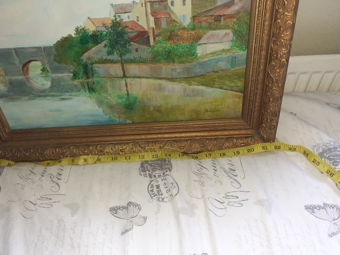 Watercolor painting .