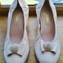 Le babe cream shoes sz 8 Image 2