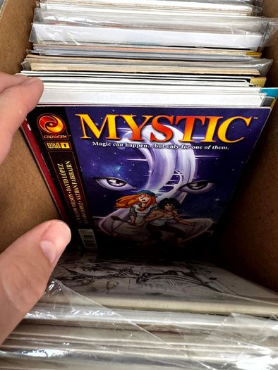Indie Long Comic Box w 250 Comics for Sale