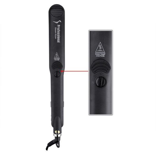 2 In 1 Fast Heat UP Tourmaline Ceramic Professional Steam Hair Straightener Curler For Salon Straightening Iron Styling