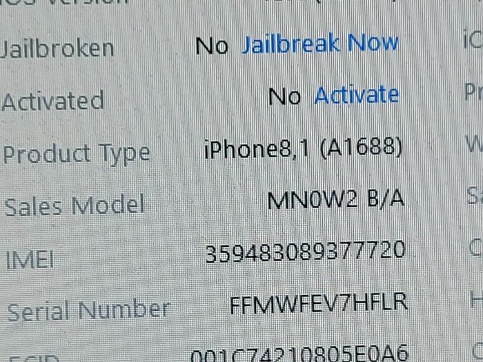 Apple Iphone 6s, 32GB, activation Locked, excellent cosmetic condition