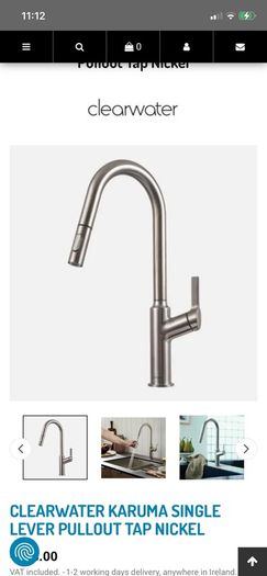 Karuma Clearwater Pullout Tap