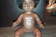 Vintage Black doll marked Chiltern made in England