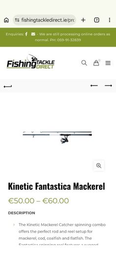 Sea fishing rod