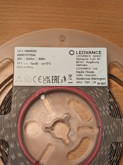 Ledvance Led Strip V-1000 - 3.25m 24V 26W 3280lm