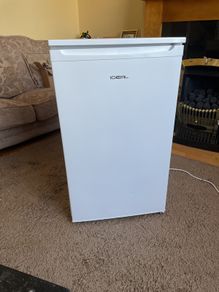 undercounter fridge with ice box