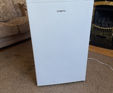 undercounter fridge with ice box