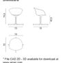 Arper Dina Dining chairs Image 5