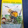 Victoria Cross Heroes Wax Gum Wrapper - Yellow Border. Image 2