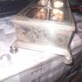 Victorian Silver Plated 3 Bottle Holder 1800s to early 1900s, Image 5