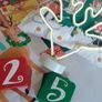 Disney Christmas Advent Cushion Image 9