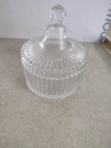 Mikasa Diamond Fire Candy Dish/Canister