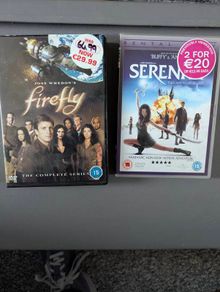 Firefly complete series and Serenity DVD bundle