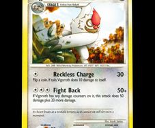 Vigoroth Lv.28 64/127 Uncommon Platinum Base Set Pokemon Card 2009